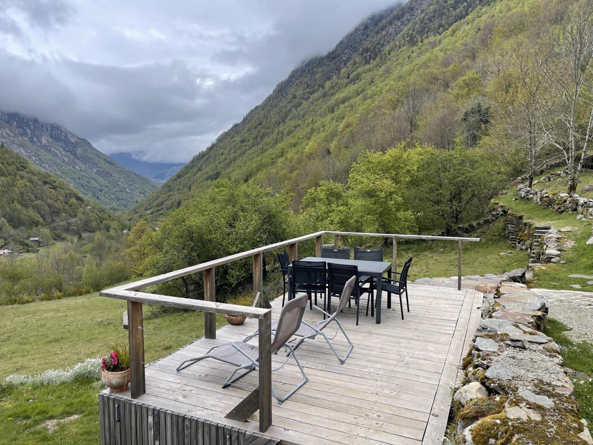 Grange Renovee, Pyrenees Ariegeoises, Gite Haute Ariege Auzat Exterior photo