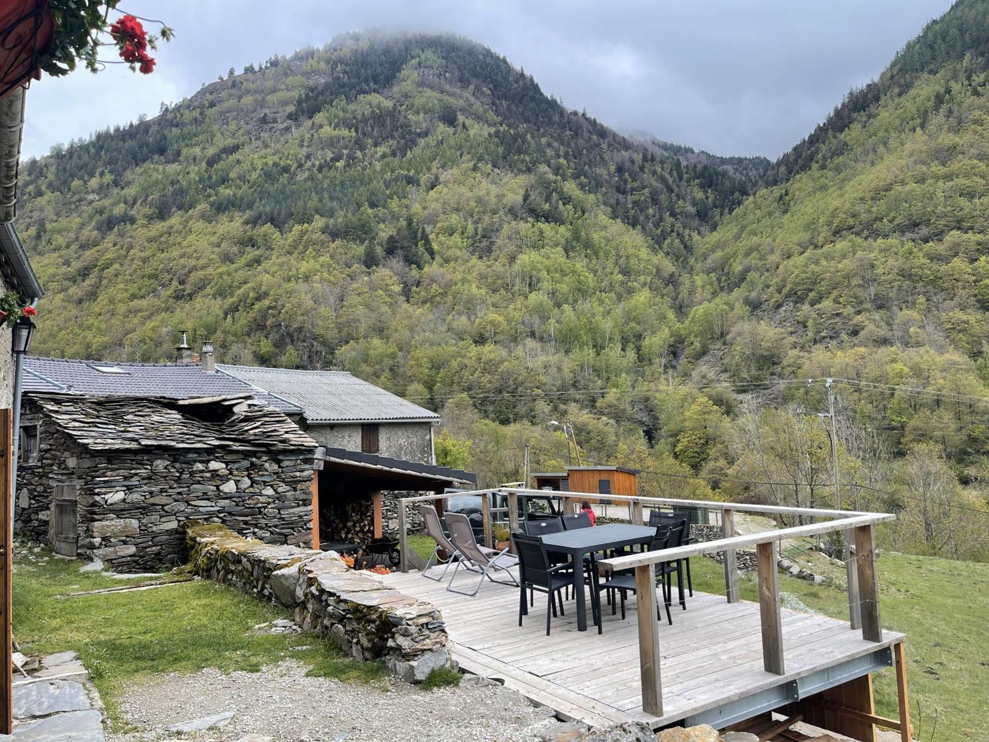 Grange Renovee, Pyrenees Ariegeoises, Gite Haute Ariege Auzat Exterior photo